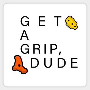 Get A Grip Dude - Bouldering / Climbing Sticker